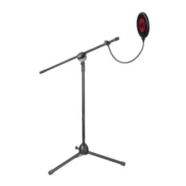 WRIGHT WR30 Tripod Boom Arm Microphone Stand with WP101 POP Filter for studio Recording (WR30+WP101)